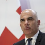 Alain Berset a ouvert le Swiss Economic Forum par un plaidoyer en faveur de l'ordre juridique international (archives).